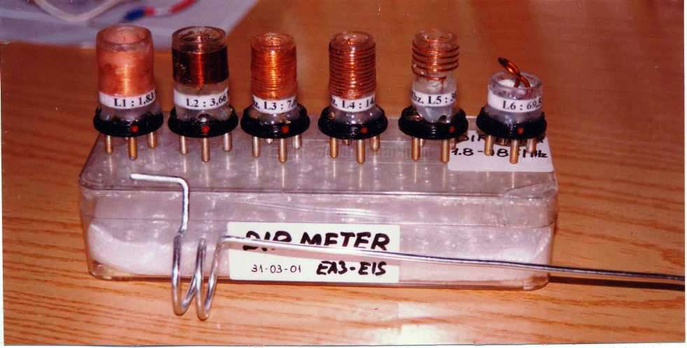 DIP METER PARA HF Y VHF