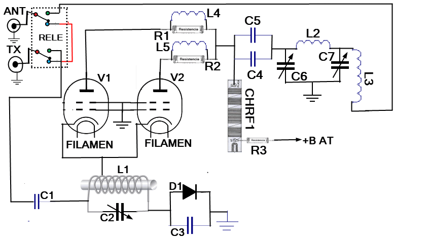 Amplificador lineal de 160 vatios