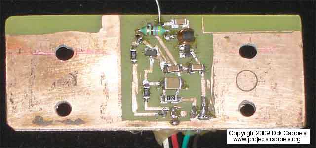 Placa del detector