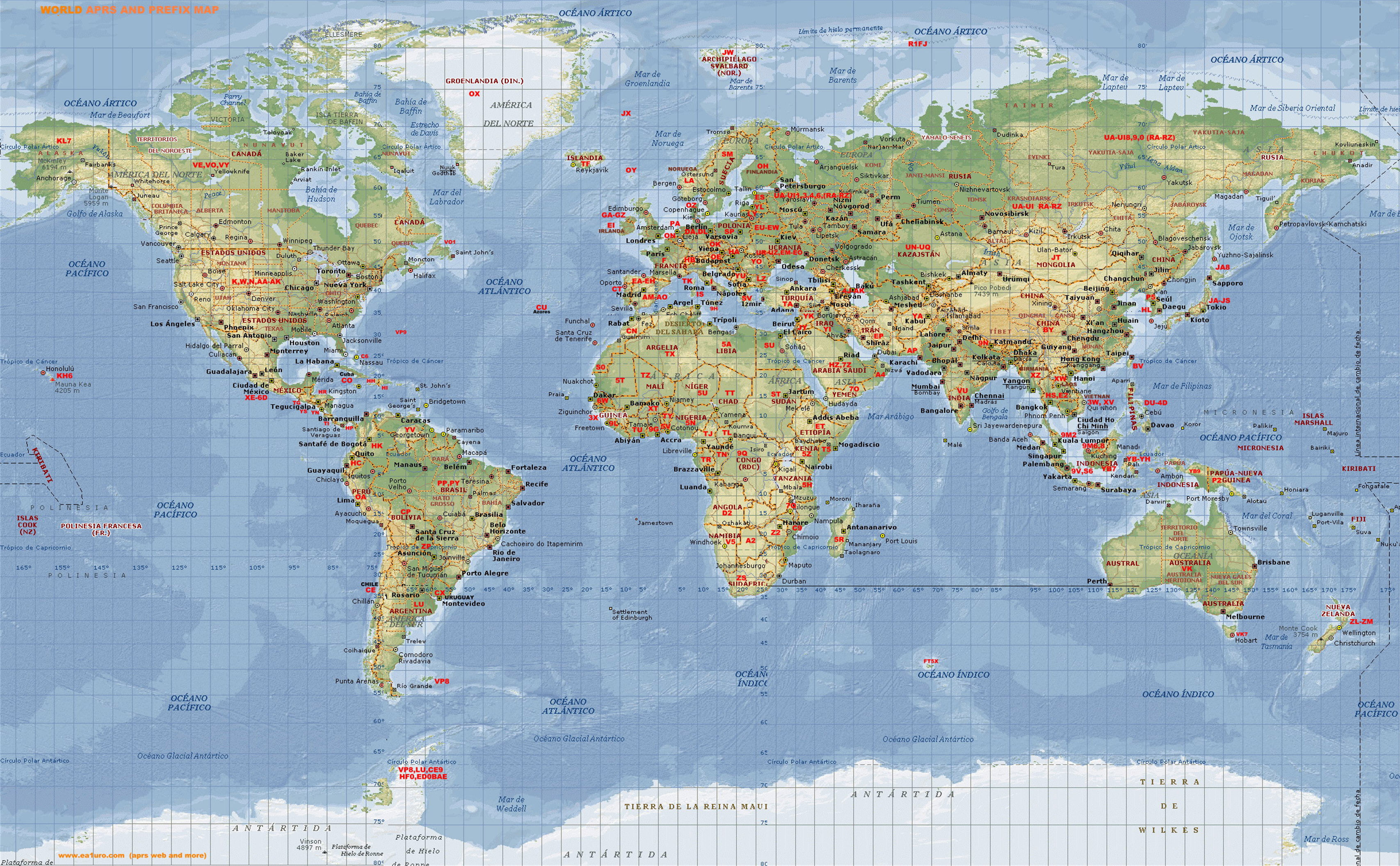 Mapa mundial