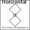 horizontal